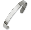 Stainless Steel Polished Cuff Bangle