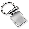 Stainless Steel Brushed & Polished Key Chain