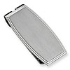 Stainless Steel Brushed Tapered Money Clip