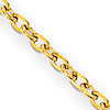 2.3mm Stainless Steel Gold-Plated Cable Chain