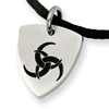 Stainless Steel Enameled Necklace 18in - Clearance
