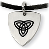 Stainless Steel Trinity 18in Necklace - Clearance