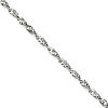 2.0mm Stainless Steel Singapore Chain