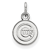 Sterling Silver 3/8in Chicago Cubs Pendant