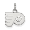 14k White Gold 3/8in Philadelphia Flyers Logo Charm