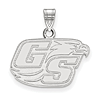 Sterling Silver Georgia Southern University GS Charm 1/2in