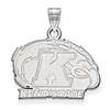 Sterling Silver Kent State University Golden Flashes Pendant 1/2in