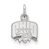 Ohio University Logo Charm 3/8in Sterling Silver