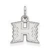 University of Hawaii Charm 3/8in 10k White Gold