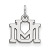 Sterling Silver 3/8in University of Montana Charm