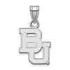 Sterling Silver 1/2in Baylor University Bears Pendant