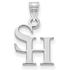 Sam Houston University Logo Pendant 1/2in Sterling Silver