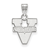 Sterling Silver 1/2in University of Virginia Logo Pendant