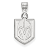 Sterling Silver 1/2in Vegas Golden Knights Charm