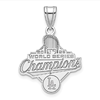 Sterling Silver Los Angeles Dodgers World Series 2025 Pendant 3/4in