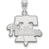 Sterling Silver Phillies Liberty Bell Pendant