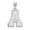 Appalachian State University Logo Pendant 3/4in Sterling Silver