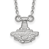 Sterling Silver Small St. Louis Blues 2019 Stanley Cup Necklace