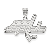 Sterling Silver 3/4in Washington Capitals Pendant