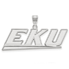 Sterling Silver Eastern Kentucky University EKU Pendant
