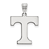 Sterling Silver 3/4in University of Tennessee T Pendant