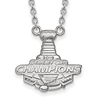 Sterling Silver St. Louis Blues 2019 Stanley Cup Necklace