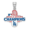 Sterling Silver Los Angeles Dodgers World Series 2024 Enamel Pendant