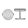 Sterling Silver Washington Nationals Cuff Links