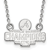 Sterling Silver Atlanta Braves Small World Series 2021 Necklace