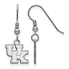 Sterling Silver University of Kentucky Extra Small Dangle Earrings