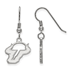 Sterling Silver University of South Florida Small Dangle Earrings