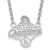 Sterling Silver Ladies' Los Angeles Dodgers World Series 2025 Necklace