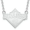 Sterling Silver Washington Nationals World Series 2019 Necklace