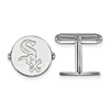 Sterling Silver Chicago White Sox Cuff Links