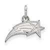 Sterling Silver 3/8in George Mason University Star Charm