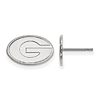 Sterling Silver University of Georgia Extra Small Post Earrings