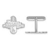 Sterling Silver Los Angeles Dodgers World Series 2024 Cufflinks