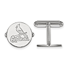 Sterling Silver St. Louis Cardinals Cuff Links