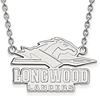 Sterling Silver Longwood University Lancers Pendant with 18in Chain