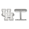 Sterling Silver University of Houston UH Cuff Links