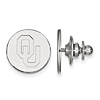 Sterling Silver University of Oklahoma Lapel Pin