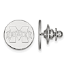 Mississippi State University Logo Lapel Pin Sterling Silver 