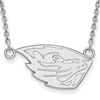 Sterling Silver 1/2in Oregon State University Pendant with 18in Chain