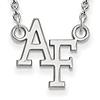 United States Air Force Academy Pendant on Necklace Sterling Silver