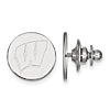 Sterling Silver University of Wisconsin Lapel Pin