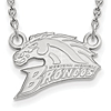 Sterling Silver Western Michigan University GS Small Necklace