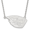 Sterling Silver Oregon State University Logo Pendant with 18in Chain