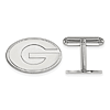 Sterling Silver University of Georgia Cuff Links