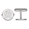 University of Maryland Round Cuff Links Sterling Silver