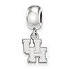 Sterling Silver University of Houston Extra Small Dangle Bead Charm